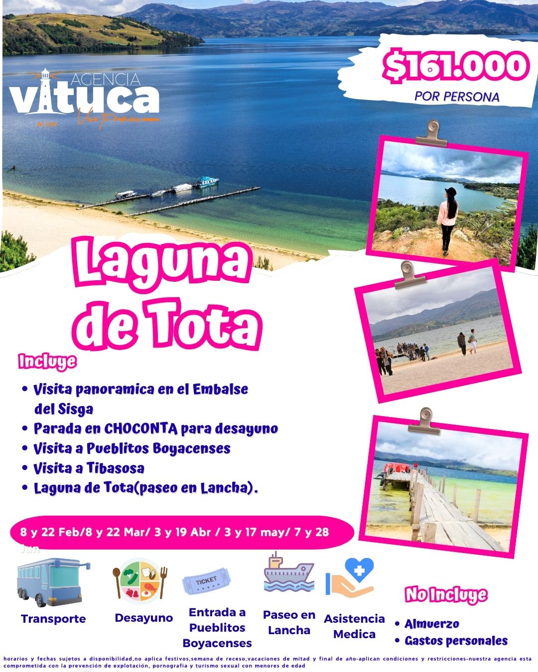 PASADIA LAGUNA DE TOTA